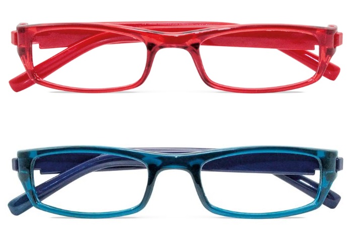 TWINS SILVER ESSENTIAL ROSSO/BLU +3,00 - Farmastop