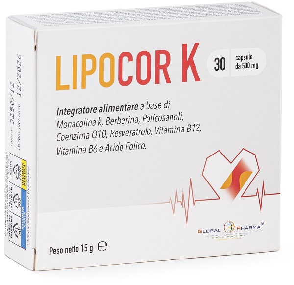 LIPOCOR K 30 CAPSULE - Farmastop