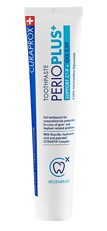 CURAPROX PERIOPLUS+ SUPPORT DENTIFRICIO CHX 0,09% 75 ML - Farmastop