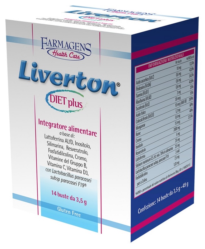 LIVERTON DIET PLUS 14 BUSTINE - Farmastop