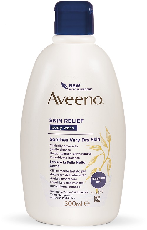 AVEENO SKIN RELIEF WASH 300 ML - Farmastop