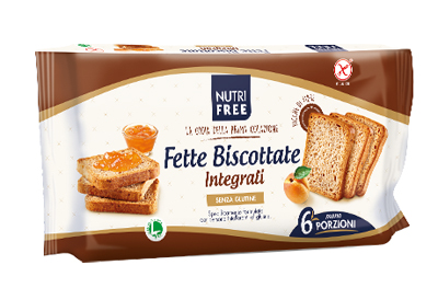 NUTRIFREE FETTE BISCOTTATE INTEGRALI 225 G - Farmastop