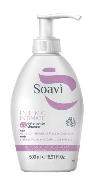SOAVI' INTIMO IDRATANTE PH5,5 FLACONE CON DISPENSER 500 ML - Farmastop