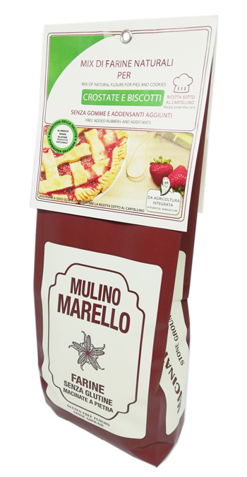 MIX DI FARINE NATURALI PER CROSTATE E BISCOTTI 500 G - Farmastop
