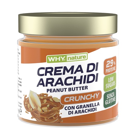 WHYNATURE CREMA ARACHIDI CRUNCHY 350 G - Farmastop