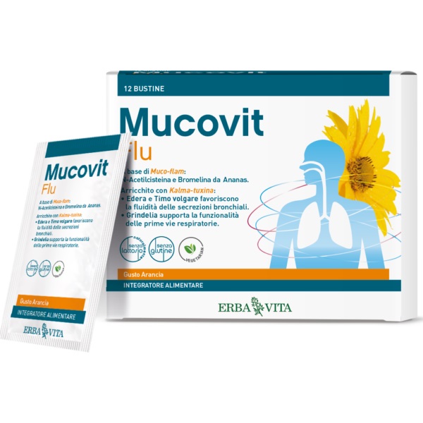 MUCOVIT FLU 12 BUSTINE - Farmastop