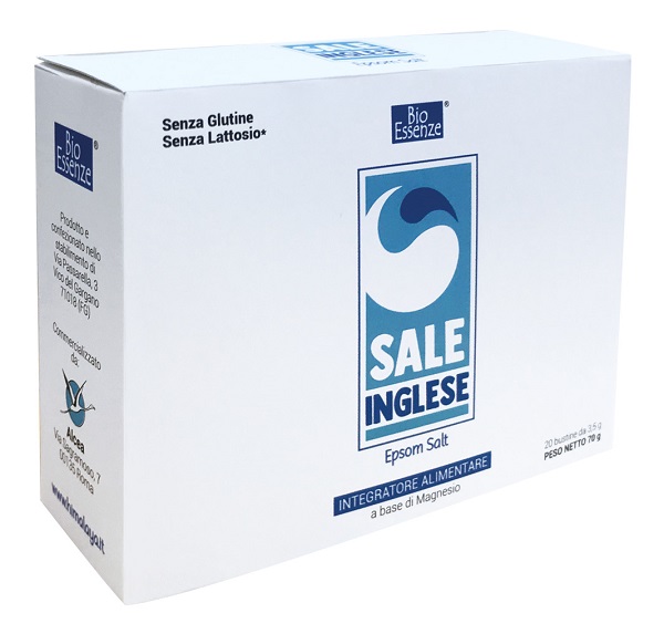 BIO ESSENZE SALE INGLESE 20 BUSTINE X 3,5G - Farmastop