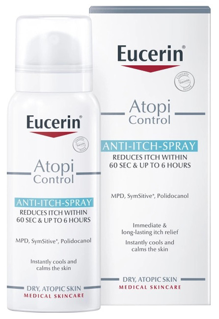 EUCERIN ATOPIC SPRAY ANTI PRURITO 50 ML - Farmastop