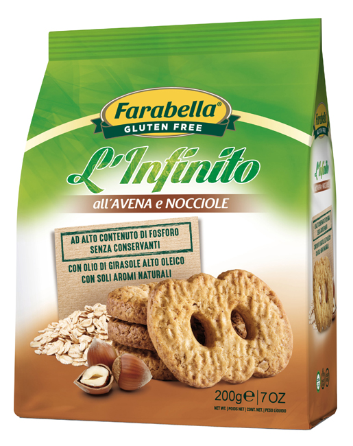 FARABELLA INFINITO AVENA/NOCCIOLE 200 G - Farmastop
