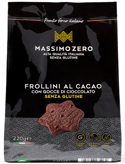 MASSIMO ZERO FROLLINI CACAO 220 G - Farmastop