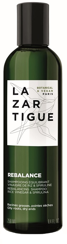 LAZARTIGUE REBALANCE SHAMPOO EQUILIBRANTE VINAIGRE DE RIZ & SPIRULINE 250 ML - Farmastop