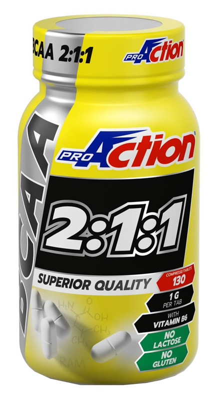 PROACTION BCAA 211 130 COMPRESSE - Farmastop