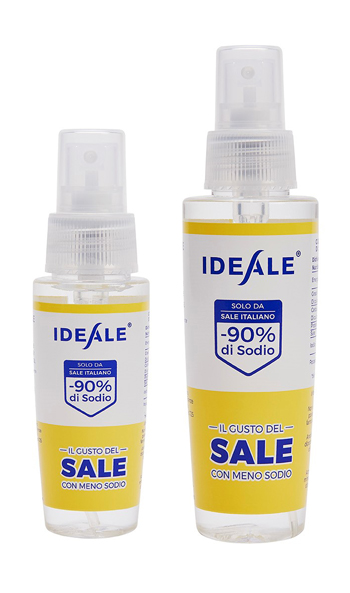 IDEALE CONDIMENTO A BASE DI SALE ALIMENTARE LIQUIDO SPRAY 100 ML - Farmastop