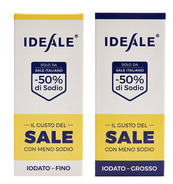 IDEALE CONDIMENTO A BASE DI SALE ALIMENTARE GROSSO 300 G - Farmastop