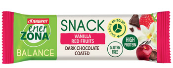 ENERZONA SNACK VANILLA RED FRUIT 33 G - Farmastop