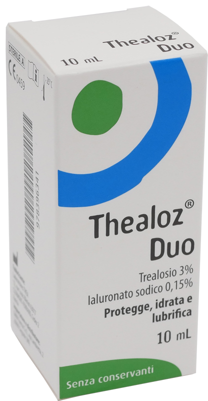 SOLUZIONE OCULARE THEALOZ DUO 10 ML - Farmastop