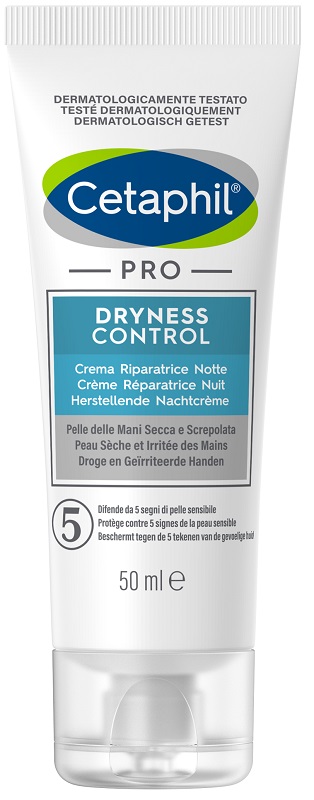 CETAPHIL PRO DRYNESS CONTROL CREMA MANI RIPARATRICE NOTTE 50 ML - Farmastop
