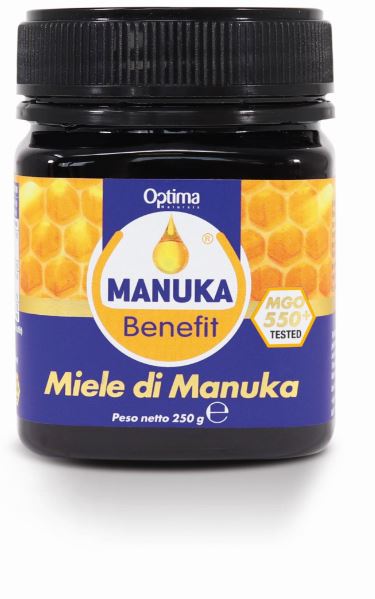MANUKA BENEFIT MIELE DI MANUKA 550+ MGO 250 G - Farmastop