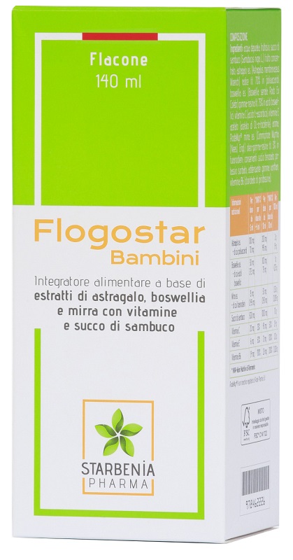 FLOGOSTAR BIMBI 140 ML - Farmastop