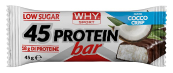 WHYSPORT 45 PROTEIN BAR COCCO CRISP 45 G - Farmastop