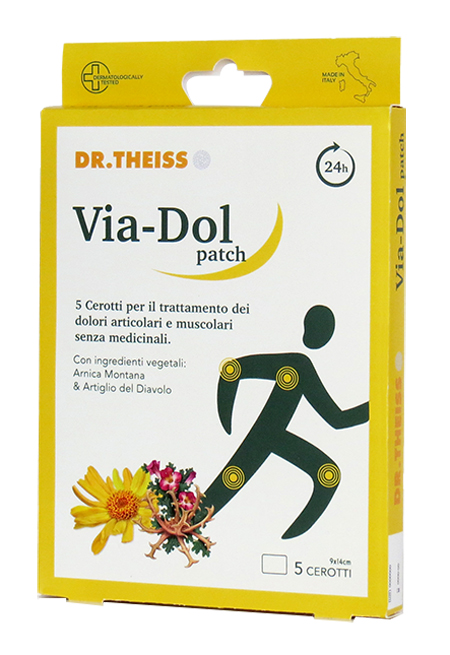 DR THEISS VIA-DOL PATCH 5 CEROTTI - Farmastop