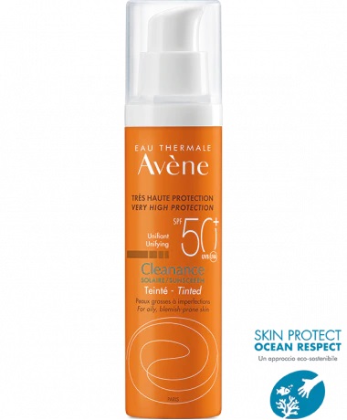 AVENE EAU THERMALE CLEANANCE SOLARE COLORATO 50+ 50 ML - Farmastop