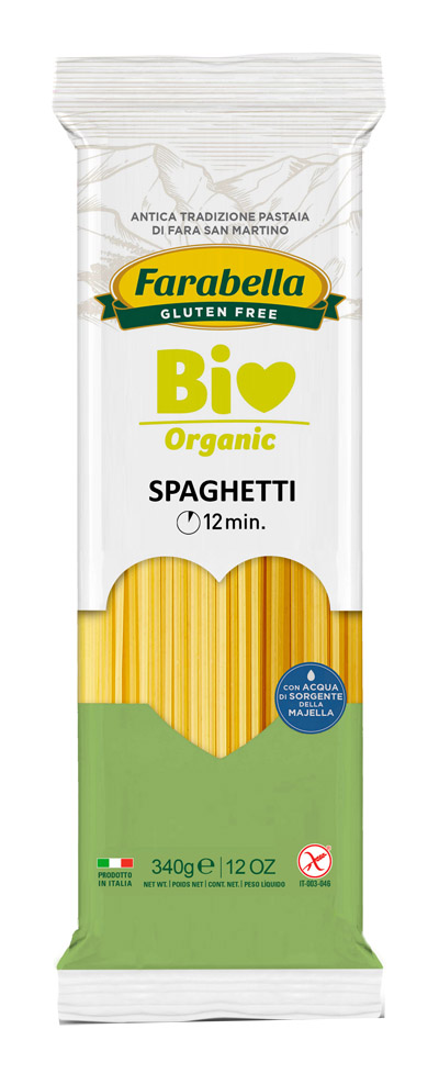 FARABELLA BIO SPAGHETTI MAIS-RISO 340 G - Farmastop