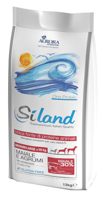 SILAND ADULT MEDIUM/LARGE MAIALE/AGRUMI 12 KG - Farmastop