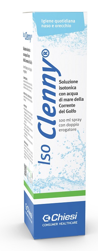 ISO CLENNY SOLUZIONE ISOTONICA BIOMARINA SPRAY DOPPIO EROGATORE 100 ML - Farmastop