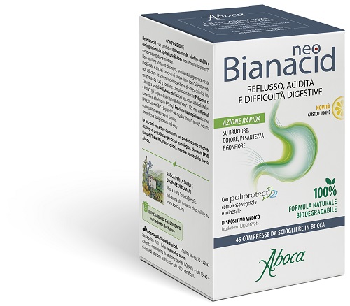 NEOBIANACID 45 COMPRESSE LIMONE - Farmastop
