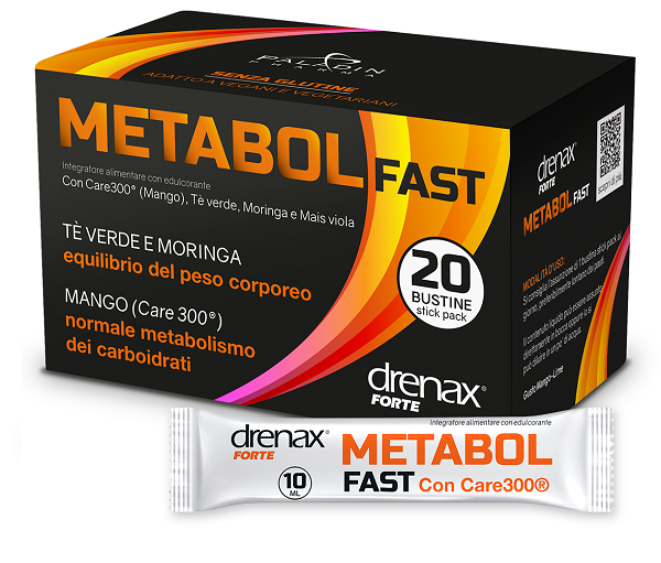 DRENAX METABOL FAST 20 STICK PACK - Farmastop