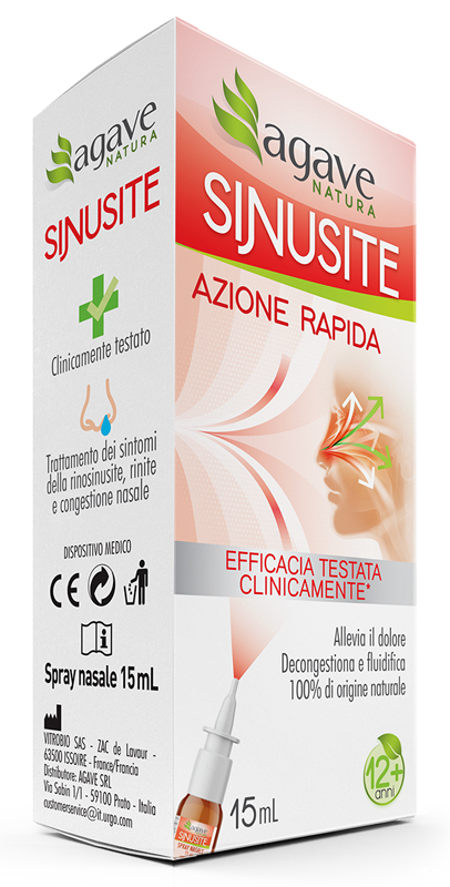 AGAVE NATURA SINUSITE 15 ML - Farmastop
