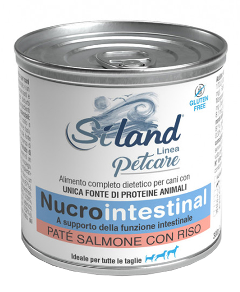 SILAND NUCROINTESTINAL UMIDO CANE SALMONE/RISO 300 G - Farmastop