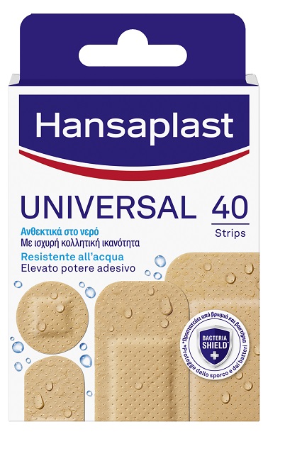 CEROTTO HANSAPLAST UNIVERSAL ASSORTITI 40 PEZZI - Farmastop