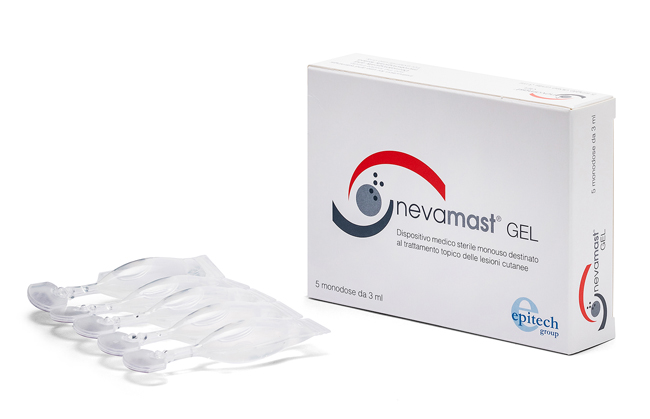 NEVAMAST GEL TRATTAMENTO TOPICO DELLE LESIONI CUTANEE 5 MONODOSE 3 ML - Farmastop