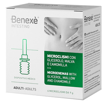 BENEXE' MICROCLISMI ADULTI 6 PEZZI X 9 G FARMACIA - Farmastop