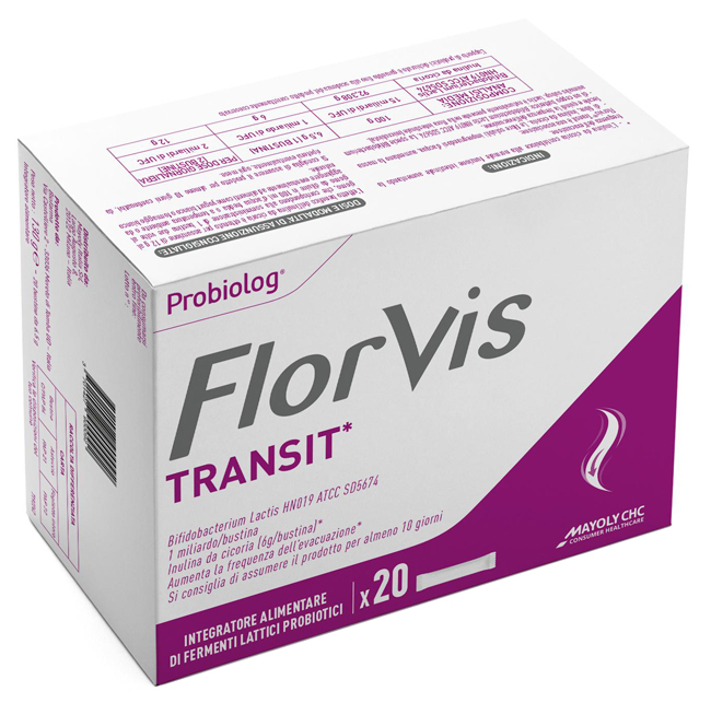 FLORVIS TRANSIT SOSPENSIONE ORALE 20 BUSTINE - Farmastop