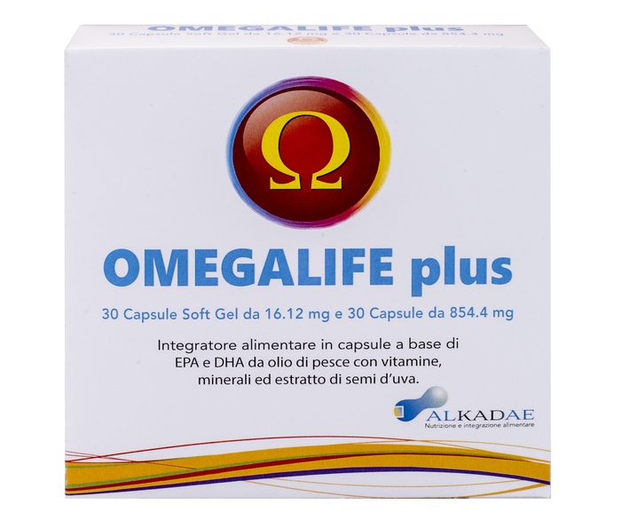 OMEGALIFE PLUS 30 PERLE + 30 CAPSULE - Farmastop
