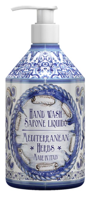 LE MAIOLICHE SAPONE LIQUIDO MEDITERRANEAN HERBS 500 ML - Farmastop