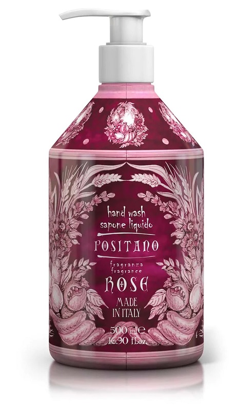 LE MAIOLICHE SAPONE LIQUIDO POSITANO ROSE 500 ML - Farmastop