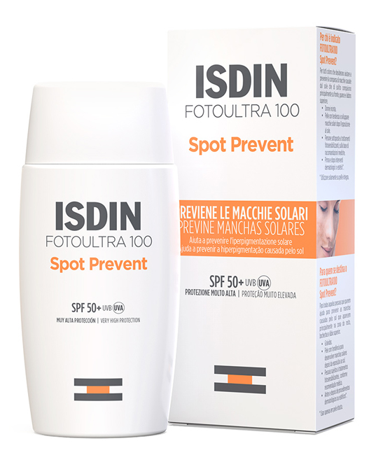 FOTOULTRA100 SPOT PREVENT CREMA FUSION FLUID 50 ML + 2 FIALEDI SIERO CORRETTORE NIGHT PEEL - Farmastop