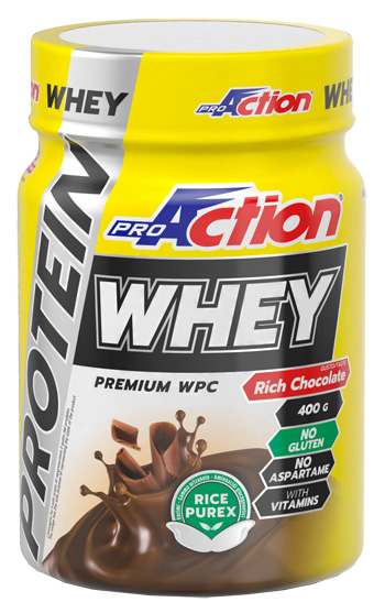 PROACTION WHEY RICH CHOCOLATE 400 G - Farmastop