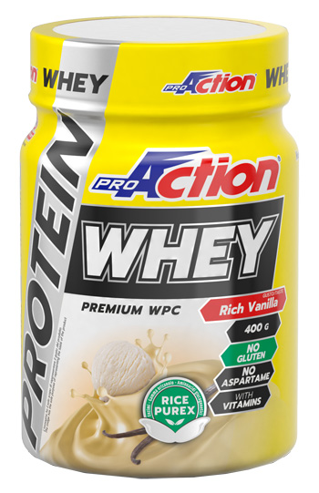 PROACTION WHEY RICH VANILLE 400 G - Farmastop