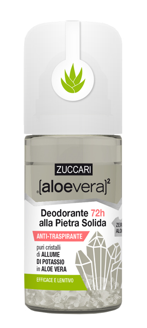 ALOEVERA2 DEODORANTE PIETRA SOLIDA ROLL ON 50 ML - Farmastop