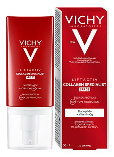 LIFTACTIVE COLLAGEN SPEC ANTI MACCHIE SPF25 50 ML - Farmastop