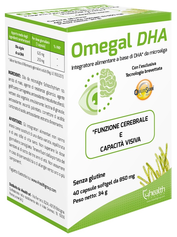 OMEGAL DHA 40 CAPSULE MOLLI - Farmastop