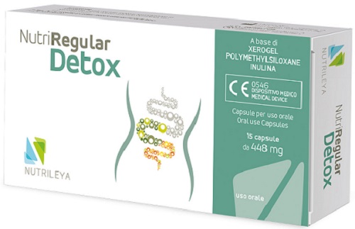 NUTRIREGULAR DETOX 15 CAPSULE - Farmastop