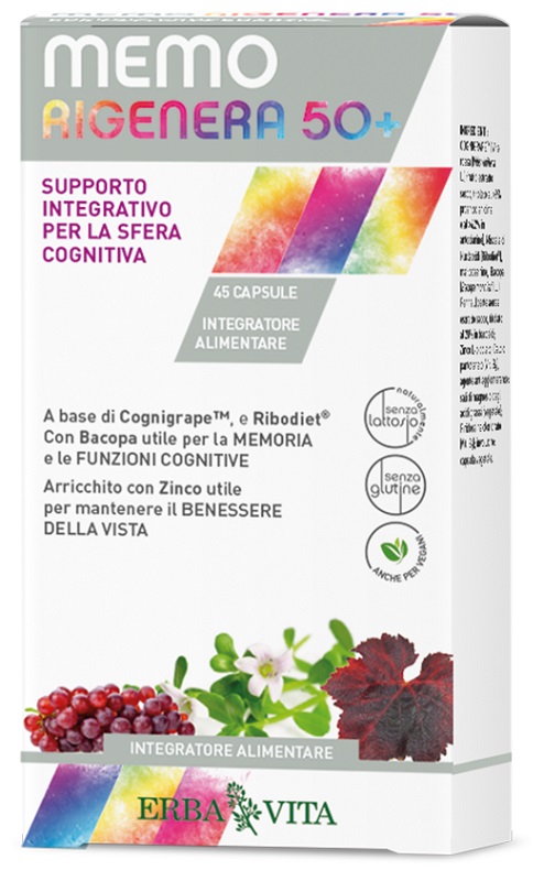 MEMO RIGENERA 50+ 45 CAPSULE - Farmastop