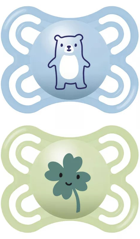 MAM SUCCHIETTO PERFECT 2-6 MESI SILICONE SINGLE BOX MASCHIO - Farmastop