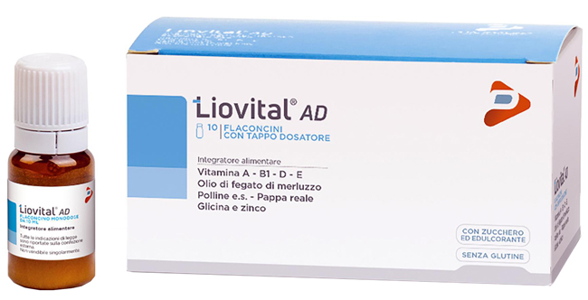 LIOVITAL AD 10 FLACONCINI DA 10 ML - Farmastop